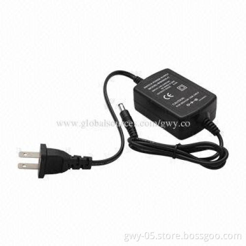 Switching Power Supply with 12V Output, 12W Power, Measures 73.5 x 50 x 28mm